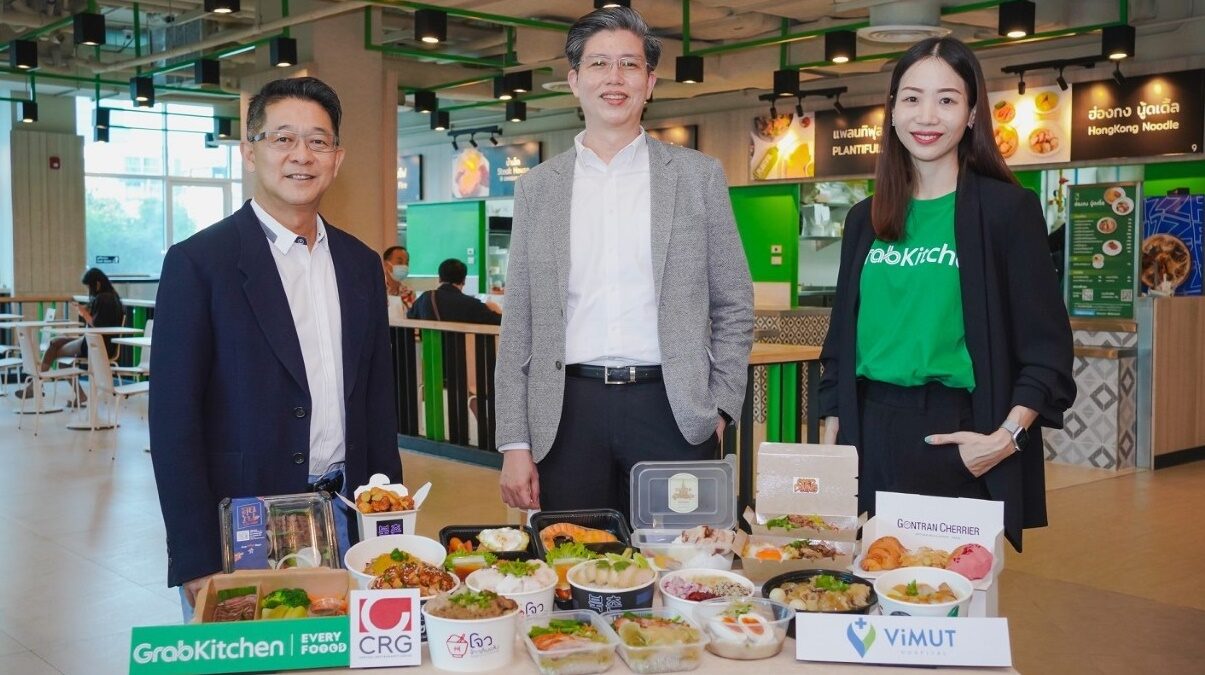 ครั้งแรกในไทย รพ.วิมุต-ซีอาร์จี เปิด GrabKitchen by Everyfoood