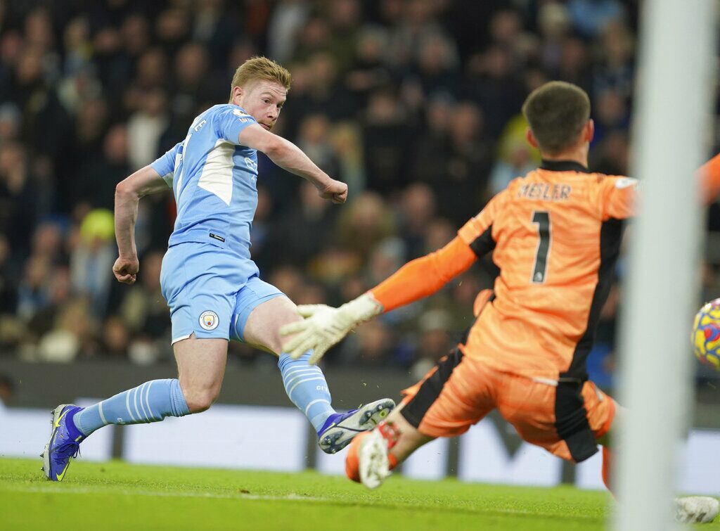 Лидс Манчестер Сити. Джек Грилиш Кевин де Брюйне. De Bruyne Slash vs. Сити-оф-Лидс.