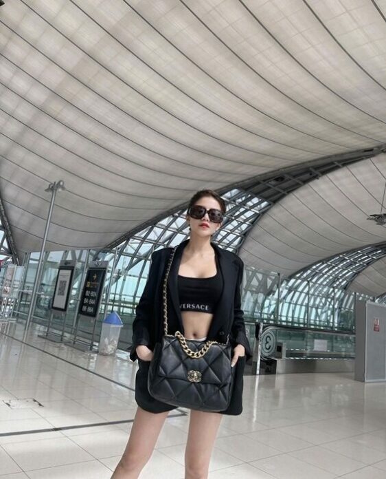 ใบเตย ขำลั่นสนามบิน