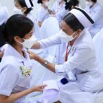 ราชวิทยาลัยจุฬาภรณ์ จัดพิธีมอบหมวก-ประดับเข็มสัญลักษณ์ นักศึกษาหลักสูตรพยาบาลศาสตรบัณฑิต รุ่น๓