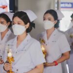 ราชวิทยาลัยจุฬาภรณ์ จัดพิธีมอบหมวก-ประดับเข็มสัญลักษณ์ นักศึกษาหลักสูตรพยาบาลศาสตรบัณฑิต รุ่น๓