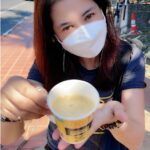 ปภ.หนุ่มน่าน แปลงรถถีบเป็นบาร์กาแฟ ปั่นขายนทท.วัดภูมินทร์ สร้างอาชีพเสริมเพิ่มรายได้