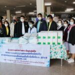สว.-นพค. มอบอุปกรณ์ป้องกันโควิด-อุปกรณ์กีฬา