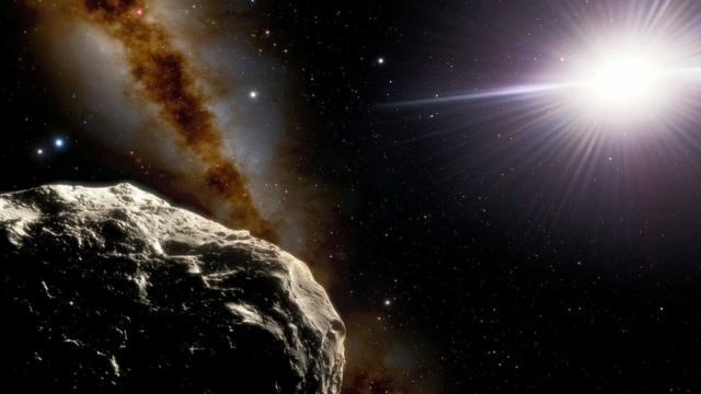 The asteroid 2020 XL5, an asteroid companion to Earth that orbits the sun along the same path as Earth