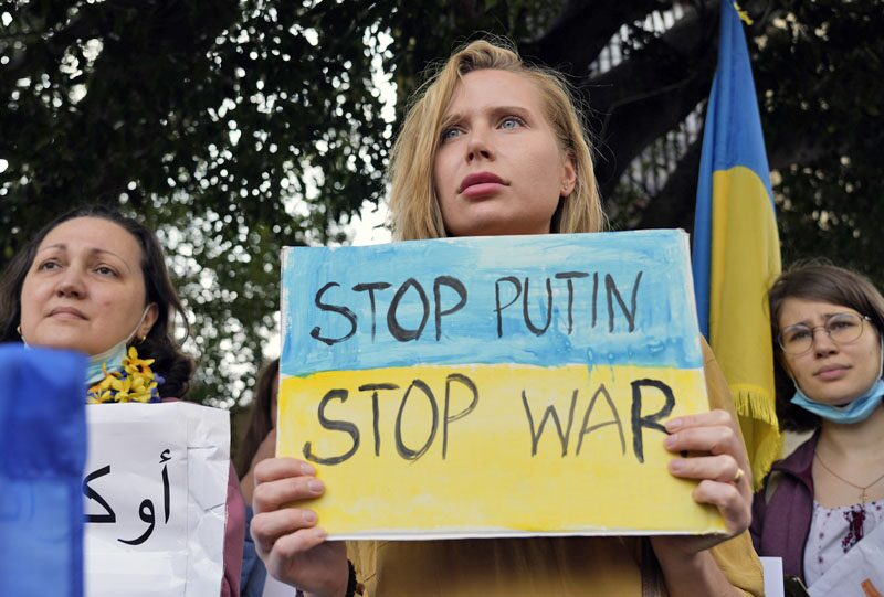 “เคียงข้างยูเครน” ประณามปูติน-จี้หยุดสงคราม