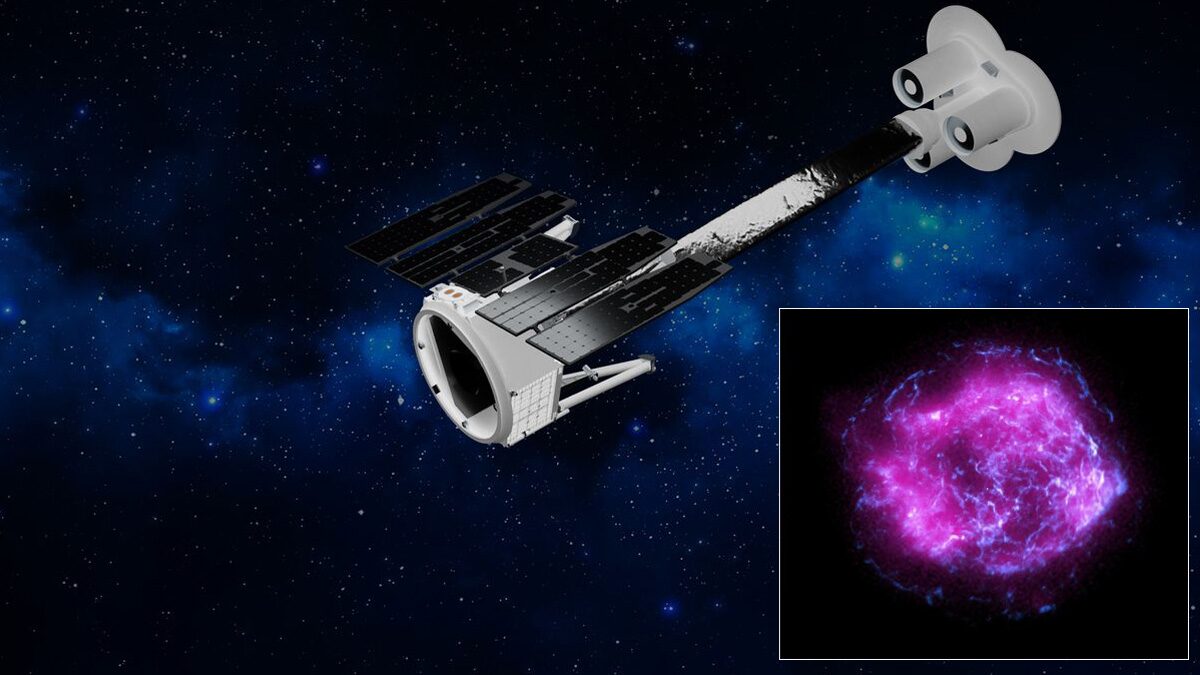 นาซ่าอวดภาพดาวระเบิด ผลงานแรกยานสำรวจกล้องเอกซเรย์IXPE