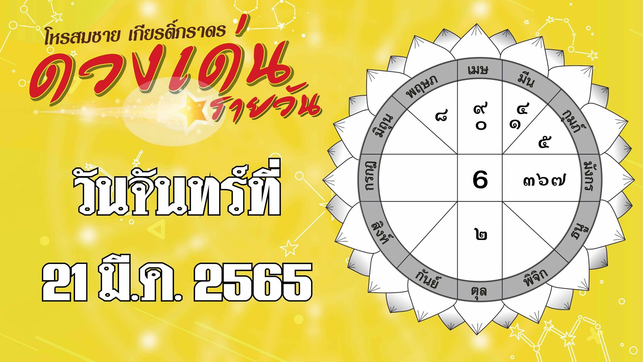 ดวงเด่นรายวัน - ราศีพึ่งพาใครไม่ได้ ดวงชะตาการเงินเกินงบ เงินรั่วไหล
