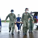 ทอ.ส่งเฮลิคอปเตอร์ บินด่วนย้ายผู้ป่วยฉุกเฉิน