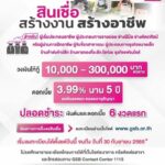 ธนาคารออมสิน จัดงบ 5 พันล้านบาท ลุย “ออมสิน สร้างงาน สร้างอาชีพ” ช่วยประชาชนช่วงโควิด