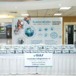 ‘กัลฟ์’ มอบกล่อง GULF CARE (กัลฟ์แคร์) และหน้ากากอนามัย ให้กับโรงพยาบาลหัวเฉียว เพื่อสนับสนุนการดูแลผู้ป่วยในโครงการ Home Isolation 
