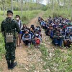 กกล.สุรสีห์ จับ 159 แรงงานเมียนมา​ ลอบเข้าเมืองผิดกฏหมาย