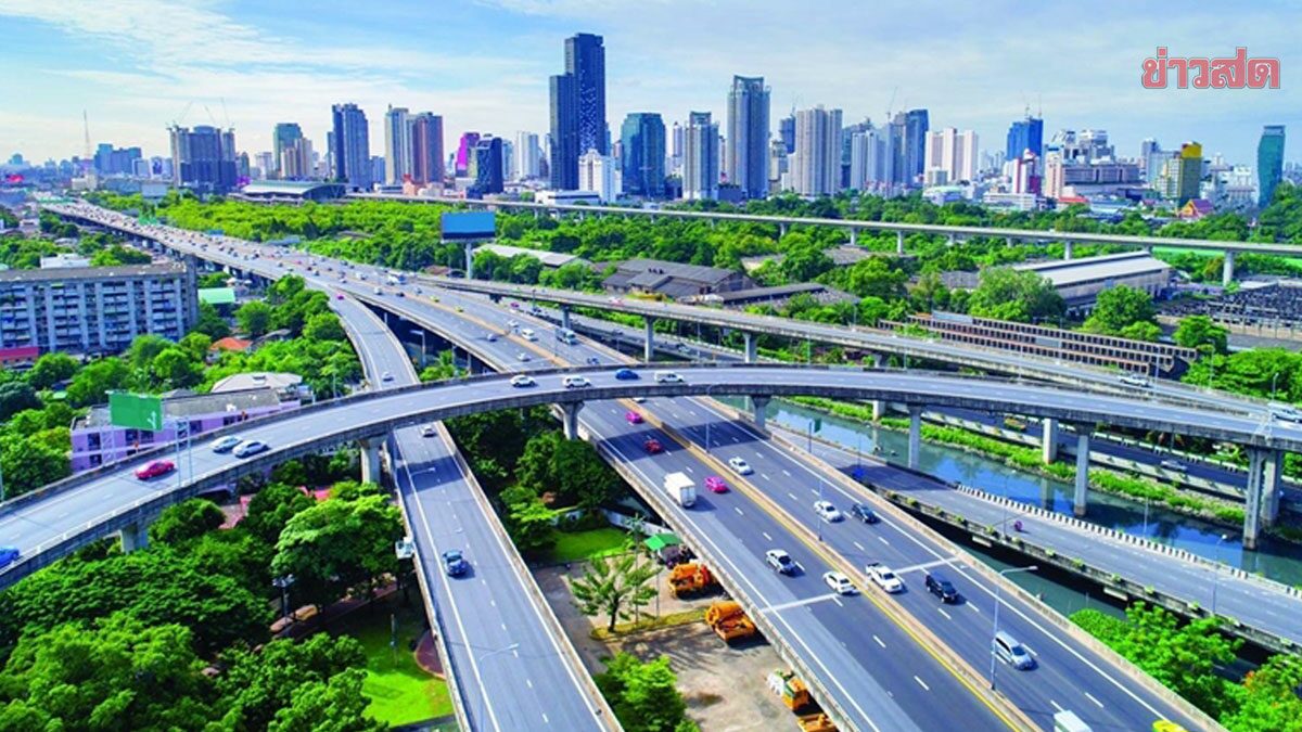 กรมทางหลวง เปิดวิ่งฟรีมอเตอร์เวย์ 7 วัน รับวันหยุดยาวสงกรานต์