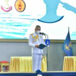 ประดับเครื่องหมายยศ มอบประกาศนียบัตร นักเรียนจ่านักเรียนดุริยางค์