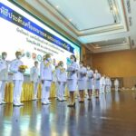 ประดับเครื่องหมายยศ มอบประกาศนียบัตร นักเรียนจ่านักเรียนดุริยางค์