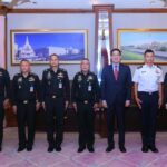 ทูตฯสิงคโปร์ เยี่ยมคำนับปลัดกห. แสดงความยินดี เข้ารับหน้าที่