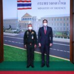 ทูตฯสิงคโปร์ เยี่ยมคำนับปลัดกห. แสดงความยินดี เข้ารับหน้าที่