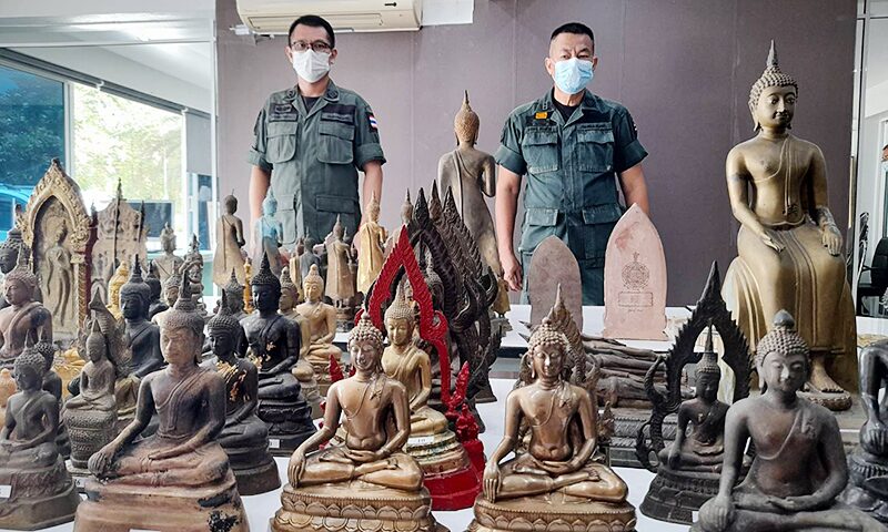 ตระเวนลักพระพุทธรูปตามวัด