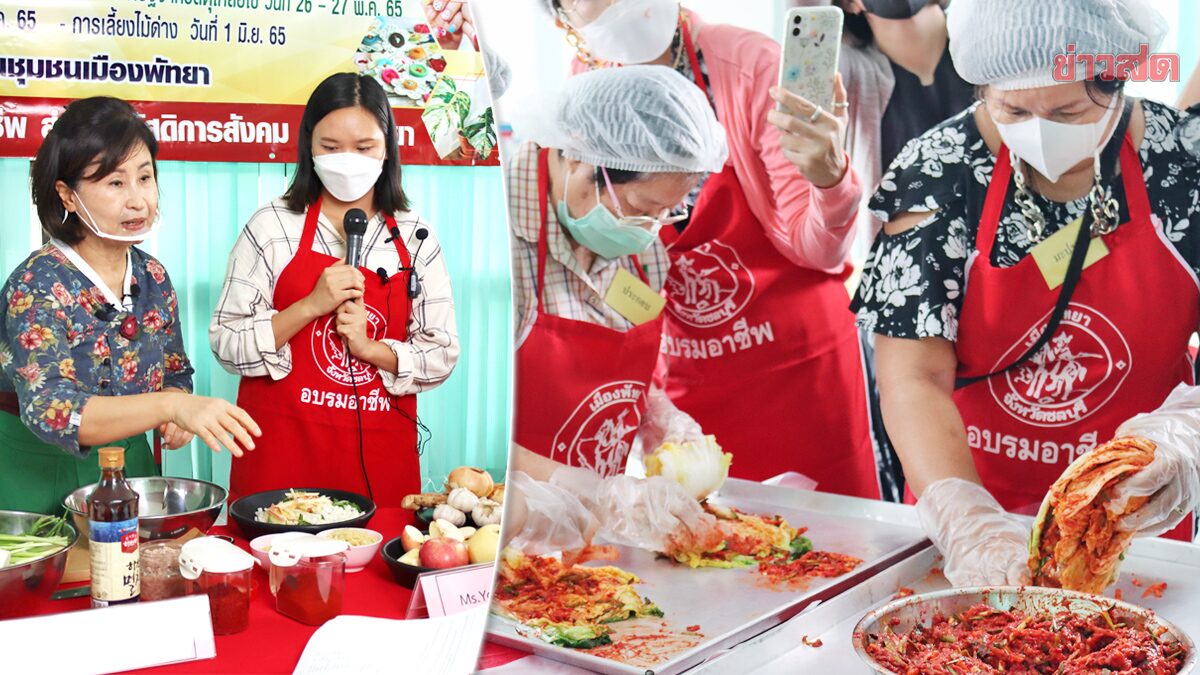 ศูนย์วัฒนธรรมเกาหลีจัดอบรม “ทำกิมจิ-เมนูฮิตแดนโสม” เสริมอาชีพคน ศูนย์วัฒนธรรมเกาหลีจัดอบรม “ทำกิมจิ-เมนูฮิตแดนโสม” เสริมอาชีพคน