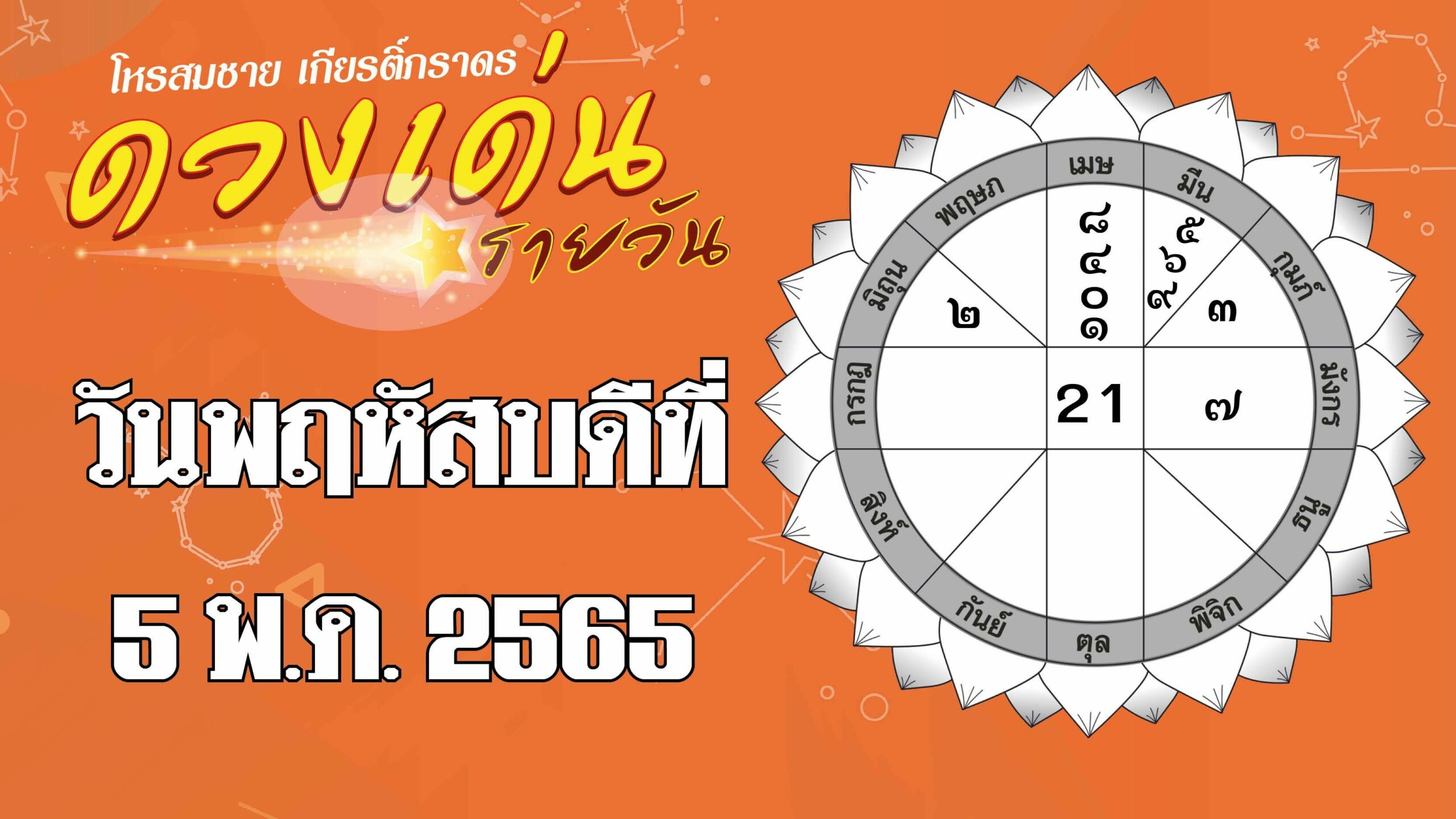 ดวงเด่นรายวัน - ราศีใดระวังเอกสารสัญญา มีปัญหา ราศีไหนเรื่องเงินเริ่มทำให้ยิ้มออก