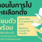 ขั้นตอนการใช้สิทธิเลือกตั้ง