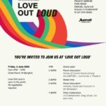 แมริออท อินเตอร์เนชั่นแนล ฉลองเดือน Pride ด้วยเทศกาลสุดอลังการในกรุงเทพฯ