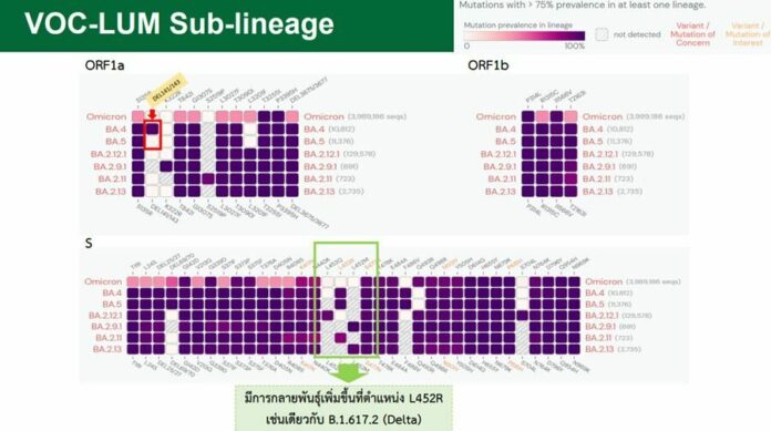 กรมวิทย์กรมวิทย์ชี้สายสายba.4、ba.5