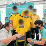 ‘โลตัส’ พาเยาวชนบ้านภูมิเวท ร่วมท่องโลกไดโนเสาร์เสมือนจริงด้วย AR
