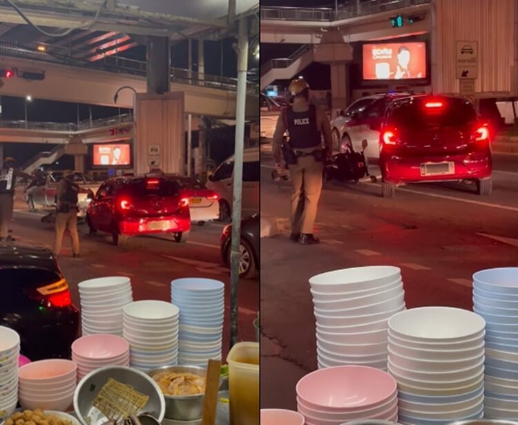ตำรวจ สน.ทองหล่อ แจ้ง 5 ข้อหาหนัก หนุ่มเก๋งแดง ขับหนีด่าน โดนยิงสกัดกลางแยกประชาสงเคราะห์ ย่านดินแดง