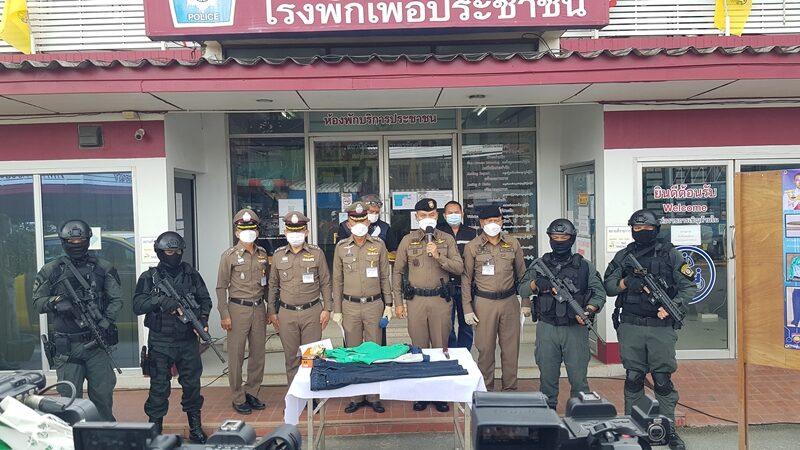 ตำรวจ นครปฐม แถลงจับ หนุ่มหึงโหด กระหน่ำแทง แฟนเก่า เสียชีวิต หลังพ่อประสานพามอบตัว เปิดปมแค้นจัด