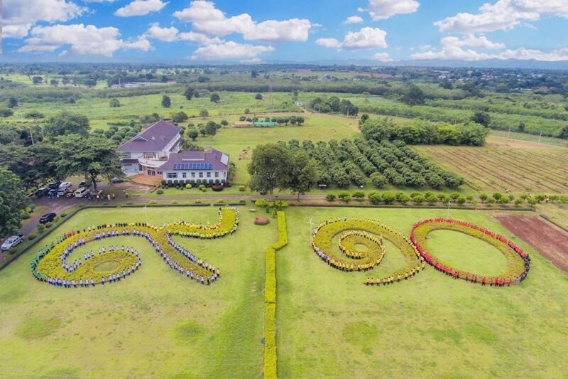 ตำรวจสอบสวนกลาง ชวนเยาวชนจิตอาสาเขาใหญ่ ร่วม แปรอักษร เป็นเลข 9 และ 10 ไทย เฉลิมพระเกียรติ