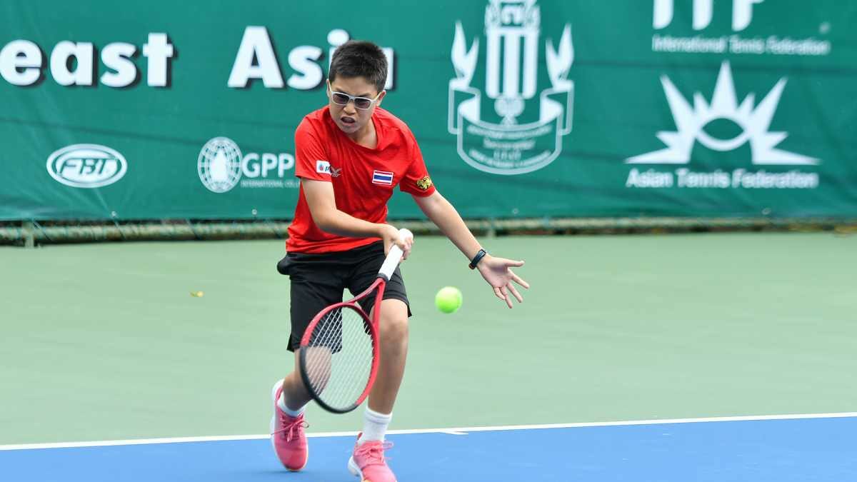 เทนนิสเด็กไทย อัดมาเลย์ ลิ่วดวลอินโดฯ แย่งแชมป์อาเซียน