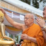 พิธีบรรจุพระบรมธาตุบนพระเกตุ หลวงพ่อแจ้ง วัดอรุณราชวราราม