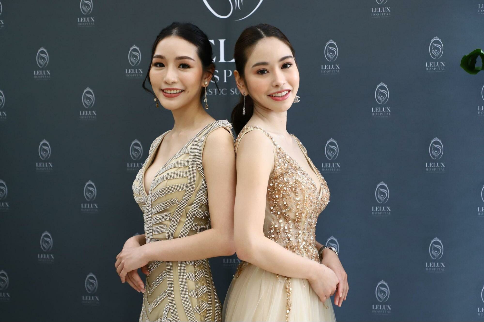 พญ.ปัณรส วิชาชัย (ซ้าย) และปาณิศา วิชาชัย (ขวา)