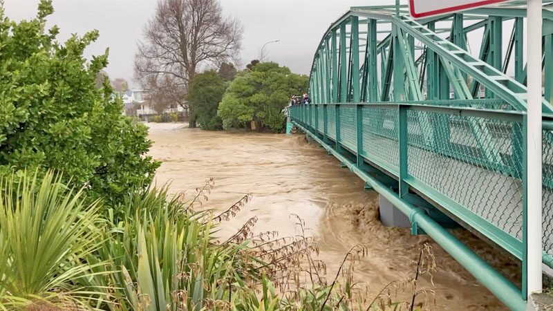 ฝนถล่มเกาะใต้ “เมืองเนลสัน” ท่วมหนักในรอบ 100 ปี