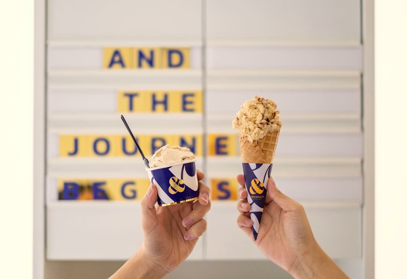 ไอศกรีม 2 รสชาติ สูตรเจลาโต้ที่ใช้ อะยัม กะทิออร์แกนิค มารังสรรค์เป็น เจลาโต้ 2 รสชาติใหม่ ต้อนรับเทศกาลกินเจในปีนี้ 