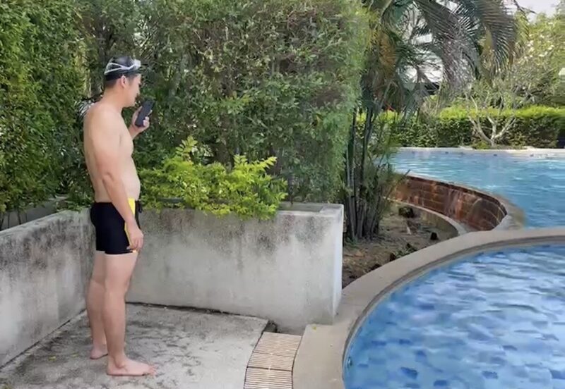 มงคลกิตติ์ ลุยซ้อมว่ายน้ำ เตรียมว่ายข้ามเจ้าพระยา หวังช่วยผู้ประสบภัยน้ำท่วม ตั้งเป้ายอดบริจาค 300 ล้านบาท