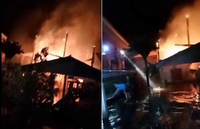 ยายน้ำตาตก น้ำท่วม-ไฟไหม้บ้านซ้ำอีก เผาวอดทั้งหลัง เศร้า น้ำกำลังลดเตรียมจะเข้าไปทำความสะอาดบ้านอยู่แล้ว