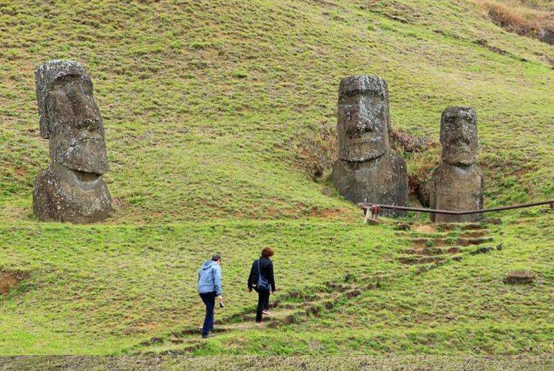 Wildfires on Easter Island burn 177 10th century moai statues News