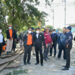 ชป.เร่งซ่อมถนนคันคลอง ปตร.เจ้าเจ็ด  หลังถูกน้ำกัดเซาะ