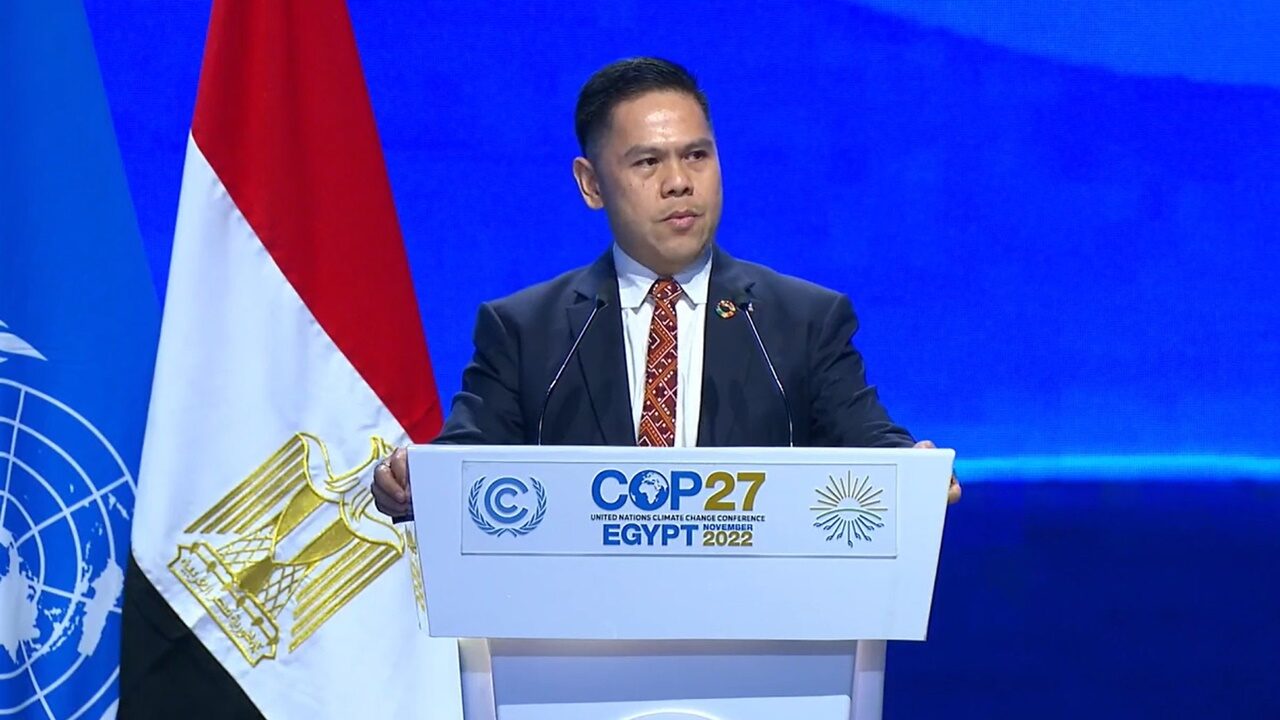 'วราวุธ' ขึ้นเวที COP 27 ประกาศประเทศไทย "ไม่ได้ดีแต่พูด…แต่เราทำให้ดู"