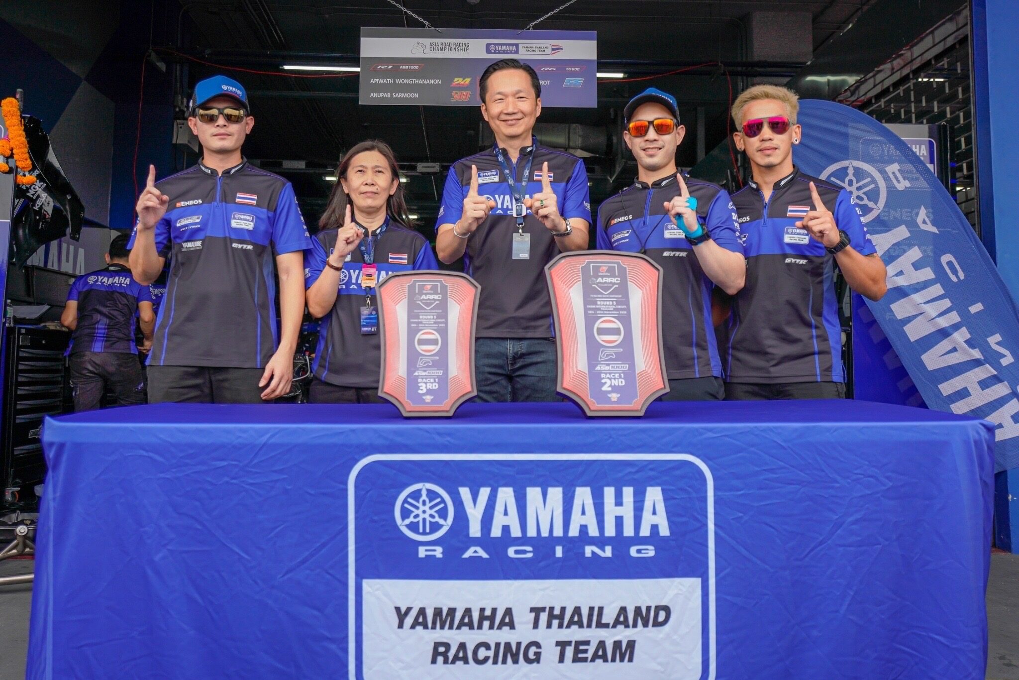 ยามาฮ่า ล่าแชมป์ เอเชีย เล็งบัลลังก์ ASB1000 ทีมไทยทีมแรกคว้าแชมป์รุ่นใหญ่