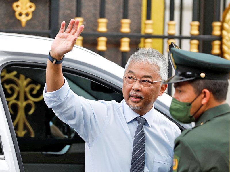 The King of Malaysia is gracious