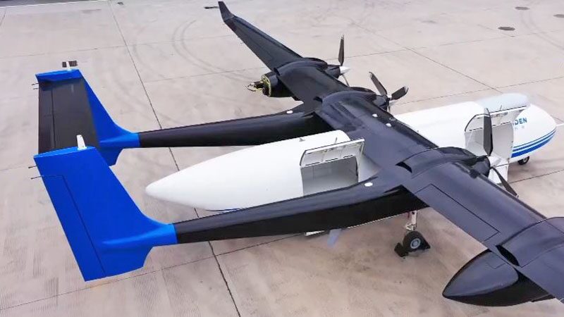 โดรนยักษ์ 4 เครื่องยนต์ “ฝีมือจีน” ผงาดขึ้นฟ้า-บินเที่ยวแรกสำเร็จ