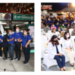 “บุญสงค์” เลขาธิการ สปส. พร้อมผู้บริหาร เจ้าหน้าที่ เดิน “ตลาดหัวมุม ลาดพร้าว” จัดกิจกรรมความรู้งานประกันสังคม “ผู้ประกอบอาชีพอิสระสุขใจให้ประกันสังคม ม.40 ดูแล”