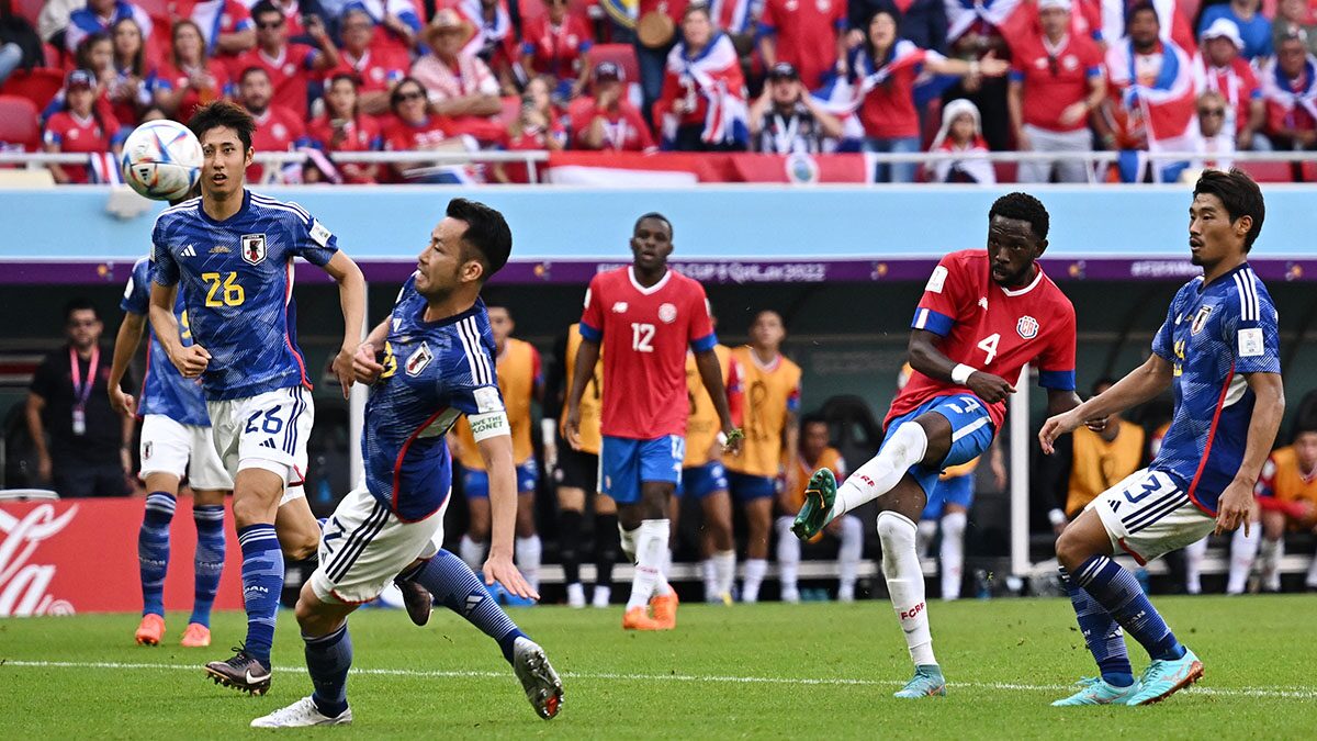 ภาพชุด : ฟุตบอลโลก 2022 คอสตาริกา หักซามูไรญี่ปุ่น 1-0