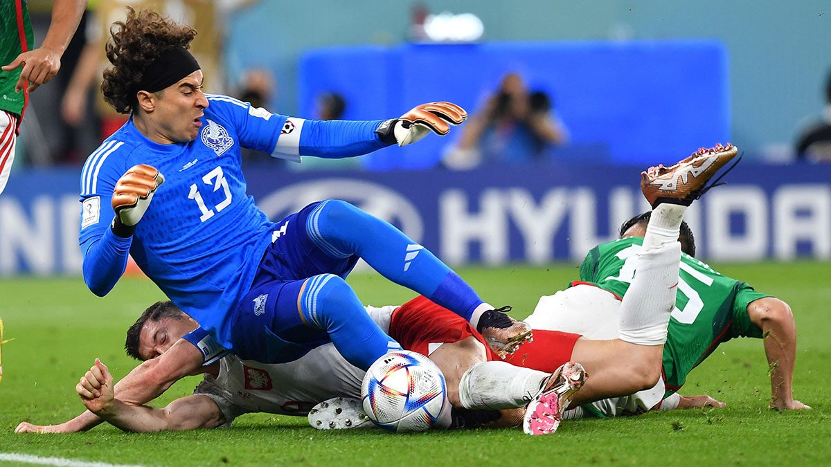 ภาพชุด : ฟุตบอลโลก 2022 โปแลนด์พลาดจุดโทษเสมอ เม็กซิโก 0-0