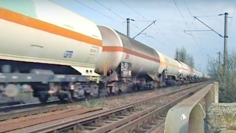 รถไฟบรรทุก “แอมโมเนีย”