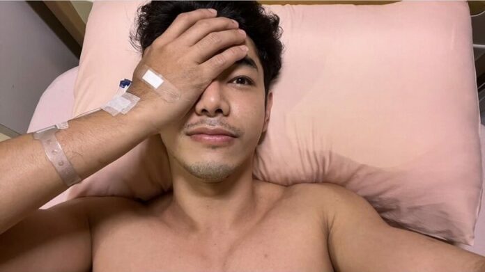 Art stayed in the hospital for 4 days.