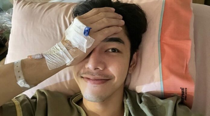 Art stayed in the hospital for 4 days.