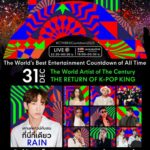 เซ็นทรัลพัฒนา ส่งท้ายปีสุดอลัง! ‘เคานต์ดาวน์เซ็นทรัลเวิลด์’ Times Square of Asia ชู 7 ไฮไลต์ พร้อมดึง RAIN เคป๊อประดับตำนานสร้างสีสัน